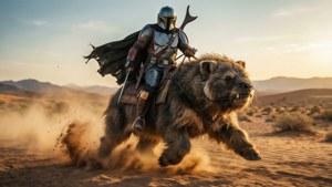 Mandalorian Blurrg Ride