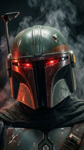 Mandalorian Red Visor