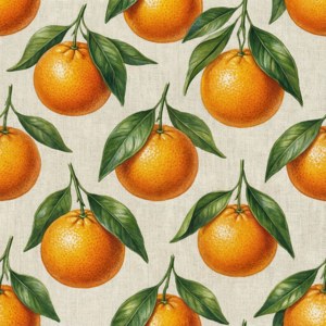 Mandarin Fabric Pattern