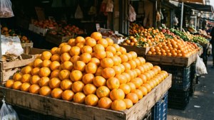 Mandarin Market Stall