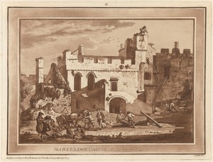 Manerbawr Castle from the Inward Court