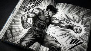 Manga Action Panel