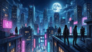 Manga Cyberpunk City