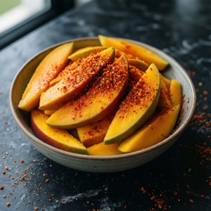 Mango with Tajin