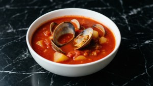 Manhattan Clam Chowder Minimalist