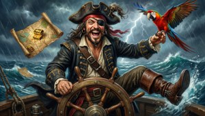 Maniac Pirate Captain