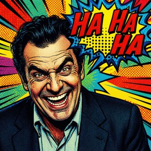 Maniacal Laugh Pop Art