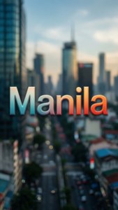Manila Typography