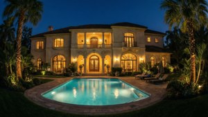 Mansion at Night