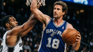 Manu's Drive to the Hoop