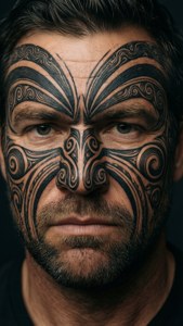 Maori Face Moko