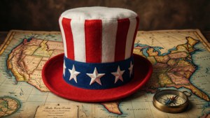 Map and Hat