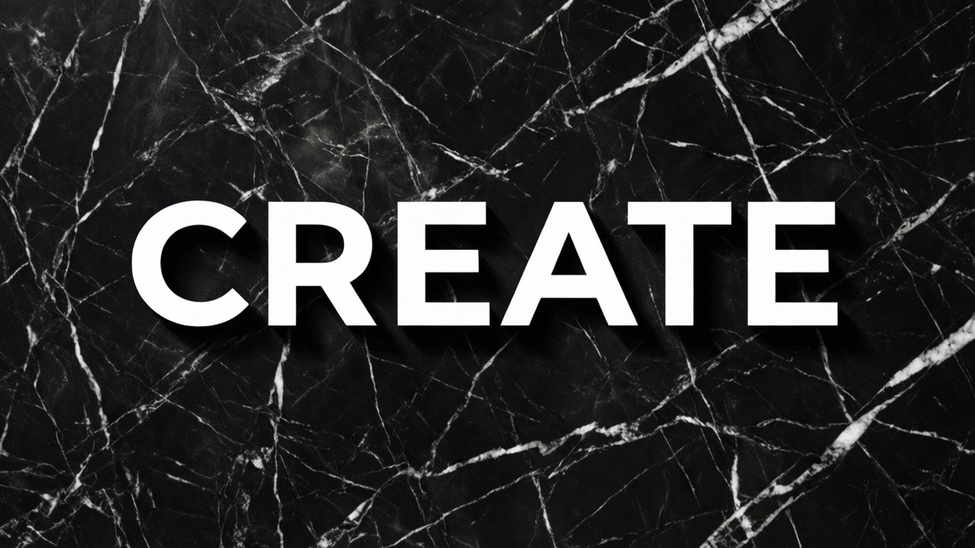 Marble Create Quote by Wallpapers.art Studio