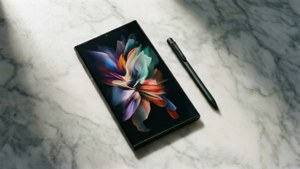 Marble Desk Setup