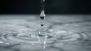 Marble Droplet Background