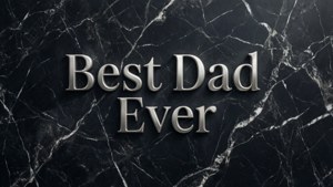 Marble Elegance Dad