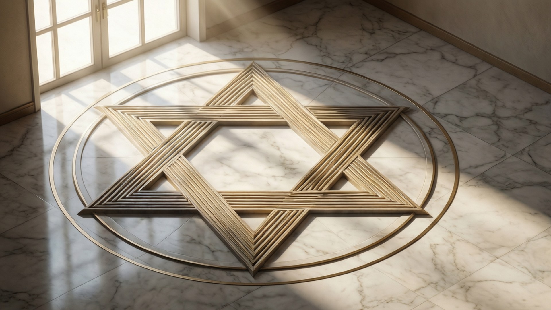 Marble Geometric Pattern by Wallpapers.art Studio
