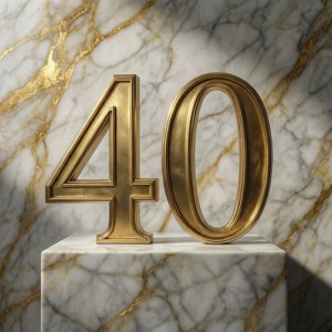 Marble Gold 40