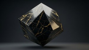 Marble Octahedron Luxe