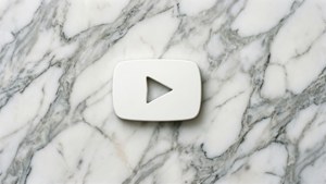 Marble Texture YouTube Logo