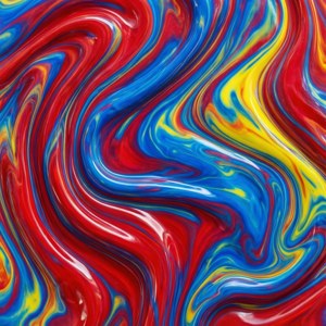 Marbled Glossy Plastic