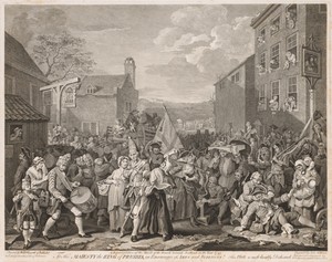 March to Finchley in the Year 1746 (After Hogarth)
