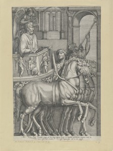 Marcus Aurelius op zijn zegenkar