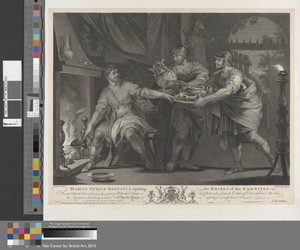 Marcus Curius Dentatus Rejecting the Bribes of the Samnites