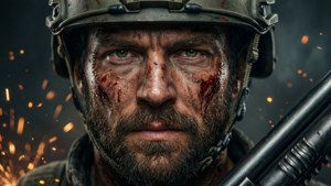 Marcus Fenix Close-up