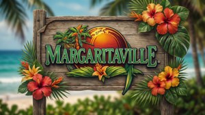 Margaritaville Logo Sign