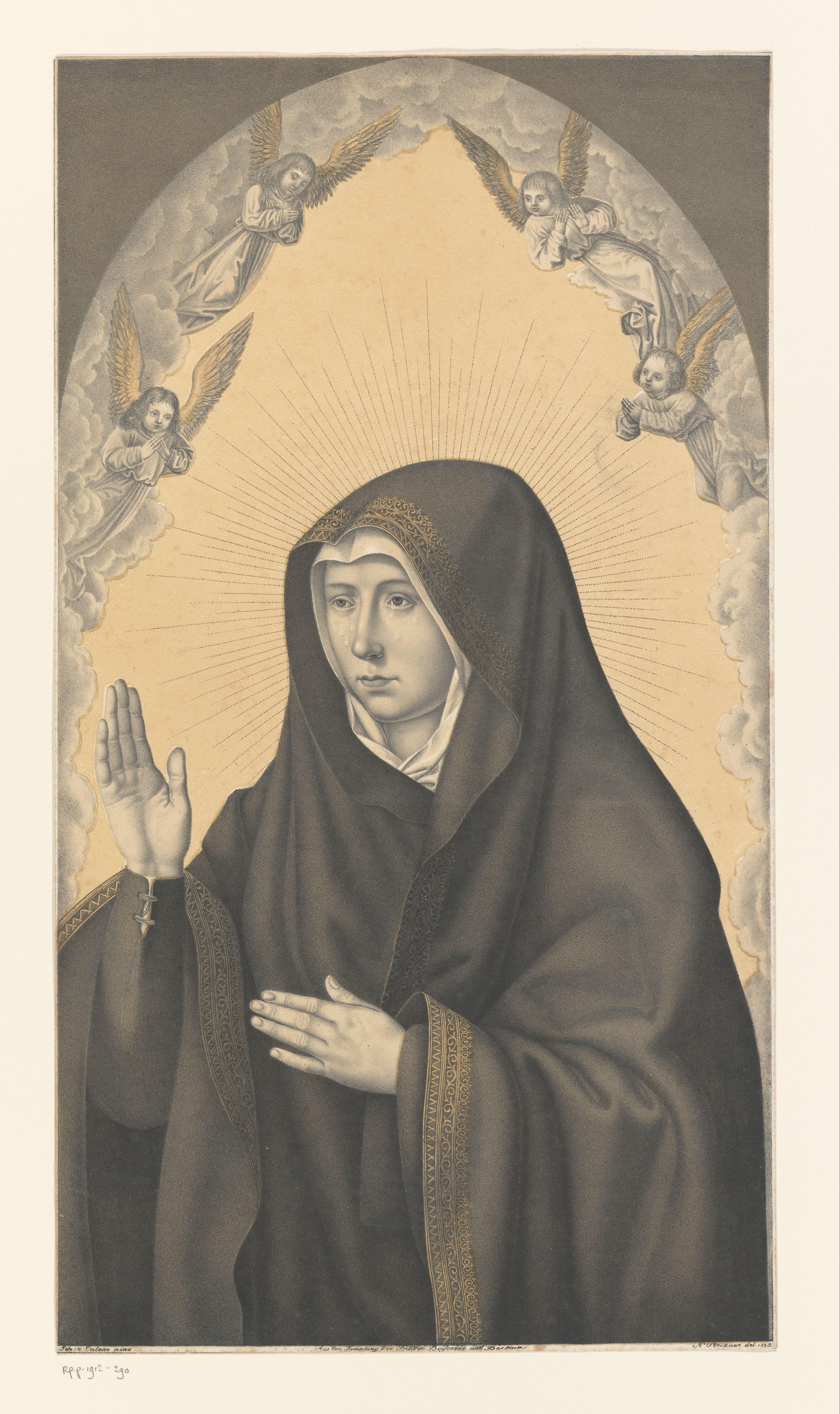 Maria als Mater dolorosa by Johann Nepomuk Strixner