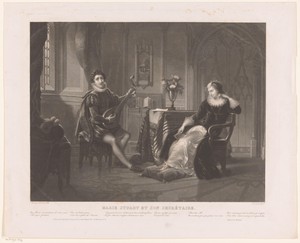 Maria I Stuart en haar secretaris