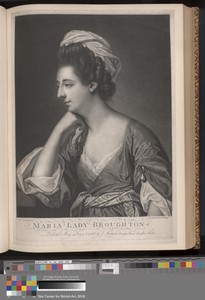 Maria, Lady Broughton (d. 1785)