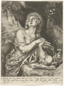 Maria Magdalena in de woestijn