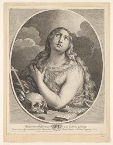 Maria Magdalena met schedel