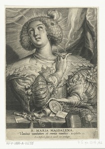 Maria Magdalena ontdoet zich van haar rijkdom