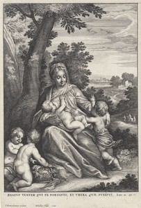 Maria met Christuskind en Johannes de Doper