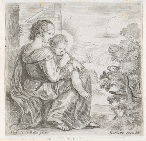 Maria met kind