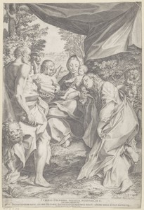 Maria met Kind en de heilige Hieronymus en Maria Magdalena