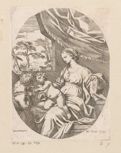 Maria met Kind en de jonge Johannes de Doper