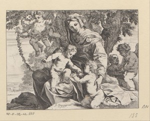 Maria met Kind en Johannes de Doper