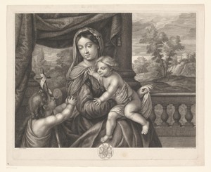 Maria met Kind en Johannes de Doper