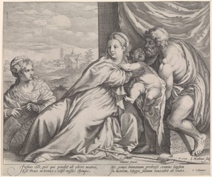 Maria met Kind, Johannes de Doper en H. Catharina
