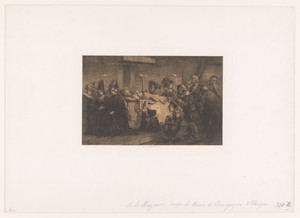 Maria van Bourgondië opgebaard in Brugge