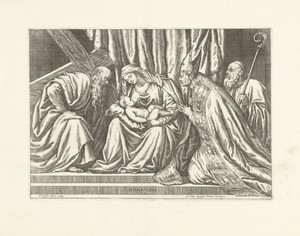 Maria voedt het Christuskind