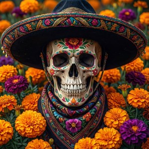 Mariachi Skull