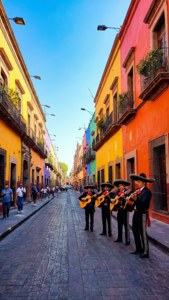 Mariachi Street Scene