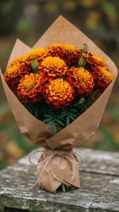 Marigold Bouquet Wrap