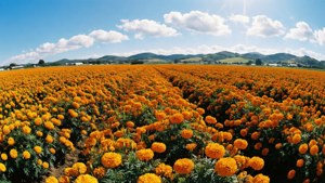 Marigold Field Vista