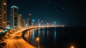 Marine Drive Night Glow